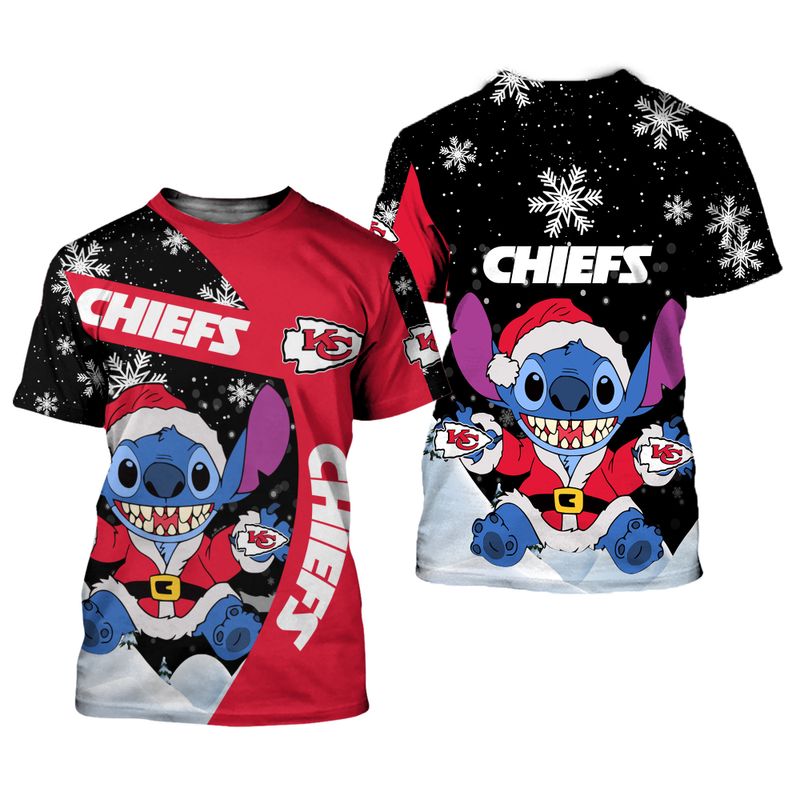 Kansas City Chiefs Xmas St Limited Edition Unisex T-Shirts Nla030010