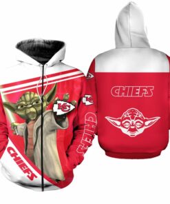 Kansas City Chiefs Yoda Limited Edition Zip Hoodie Hoodie S-5xl Nla001010