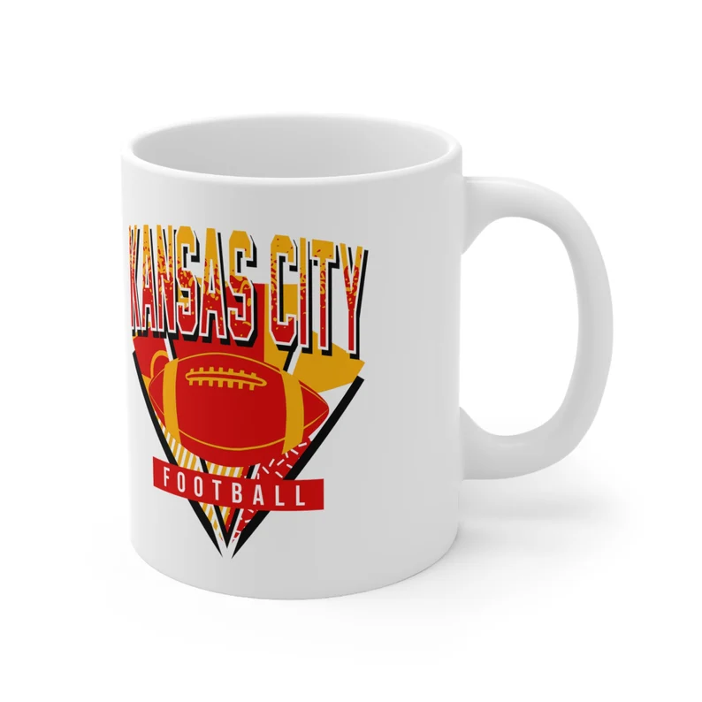 Kansas City Football Throwback Mug - Image 4