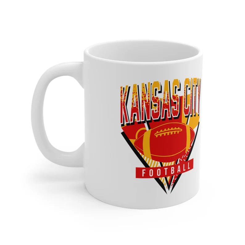 Kansas City Football Throwback Mug - Image 3