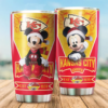 Mickey Christmas Kansas City Chiefs Tumbler