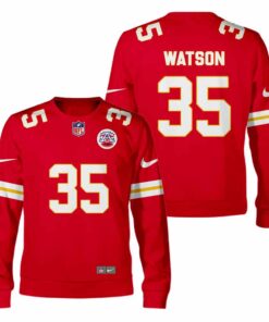NFL Justin Watson Kansas City Chiefs American Football Conference Champions Sweatshirt