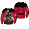 NFL Kansas City Chiefs A Nightmare on Elm Street Halloween Limited Edition Sweatshirt NLA024010