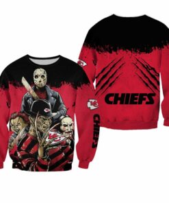NFL Kansas City Chiefs A Nightmare on Elm Street Halloween Limited Edition Sweatshirt NLA024010