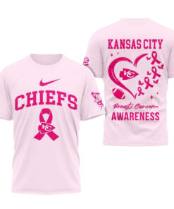 NFL Kansas City Chiefs Breast Cancer Awareness Pink Shirt