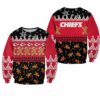NFL Kansas City Chiefs Christmas Gingerbread Man Limited Edition Sweatshirt NLA035410