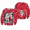 NFL Kansas City Chiefs Christmas Jack Skellington All Over Print Sweatshirt NEW056210