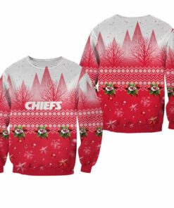 NFL Kansas City Chiefs Christmas Pattern Limited Edition Sweatshirt NLA032410