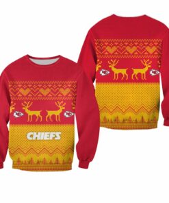 NFL Kansas City Chiefs Christmas Pattern Limited Edition Sweatshirt NLA040510
