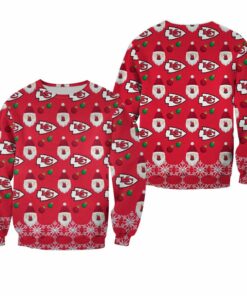 NFL Kansas City Chiefs Christmas Pattern Santa Clause Limited Edition Sweatshirt NLA033710