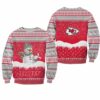 NFL Kansas City Chiefs Christmas Pattern Snowman Limited Edition Sweatshirt NLA033910