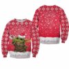 NFL Kansas City Chiefs Christmas Pattern YODA Limited Edition Sweatshirt NLA039310
