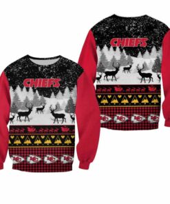NFL Kansas City Chiefs Christmas Reindeer Limited Edition Sweatshirt NLA036010