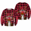 NFL Kansas City Chiefs Christmas Reindeer Sunglasses Sweatshirt NEW063310