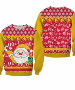 NFL Kansas City Chiefs Christmas Santa Claus Limited Edition Sweatshirt NLA034810