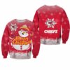 NFL Kansas City Chiefs Christmas Snowman Limited Edition Sweatshirt NLA036310