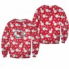 NFL Kansas City Chiefs Christmas Snowman Patterns Limited Edition Unisex Sweatshirt NEW061810