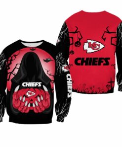 NFL Kansas City Chiefs Death Halloween Limited Edition Sweatshirt NLA024310