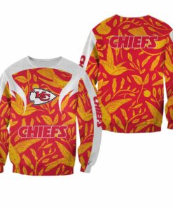 NFL Kansas City Chiefs Flowers Limited Edition Unisex Mens and Womens Sweatshirt NLA066210