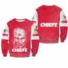 NFL Kansas City Chiefs Freddy Krueger Hallowen Limited Edition Sweatshirt NLA021010