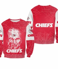 NFL Kansas City Chiefs Freddy Krueger Hallowen Limited Edition Sweatshirt NLA021010