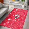 NFL Kansas City Chiefs Galaxy Pattern PREMIUM Area Rug Size S M L NLA050810