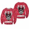 NFL Kansas City Chiefs Halloween Clown Edition Sweatshirt NEW044810