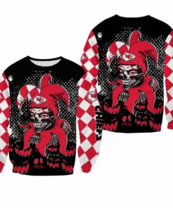 NFL Kansas City Chiefs Halloween Clown Limited Edition Sweatshirt NLA025210