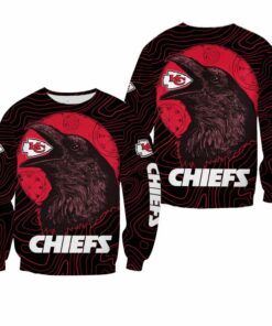 NFL Kansas City Chiefs Halloween Crow Limited Edition Sweatshirt NLA029110