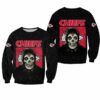 NFL Kansas City Chiefs Halloween Misfit Edition Sweatshirt NEW047210