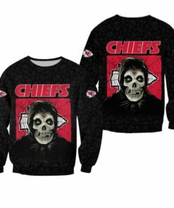 NFL Kansas City Chiefs Halloween Misfit Edition Sweatshirt NEW047210