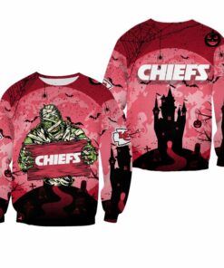 NFL Kansas City Chiefs Halloween Mummy Limited Edition Sweatshirt NLA028010