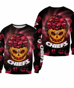 NFL Kansas City Chiefs Halloween Pumpkin Limited Edition Sweatshirt NLA026110