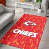 NFL Kansas City Chiefs Halloween Skeletons PREMIUM Area Rug Size S M L NEW050510