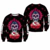 NFL Kansas City Chiefs Halloween Skull Limited Edition Sweatshirt NLA027310