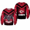 NFL Kansas City Chiefs Halloween Wolf Limited Edition Sweatshirt NLA028310