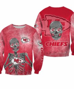 NFL Kansas City Chiefs Limited Edition All Over Print Sweatshirt Unisex Size NLA000610