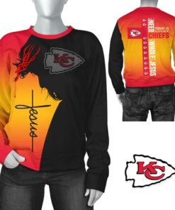 NFL Kansas City Chiefs Limited Edition All Over Print Sweatshirt Unisex Sizes GTS004785