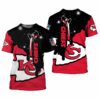 Nfl Kansas City Chiefs Limited Edition All Over Print T Shirt Size S-5xl New006010