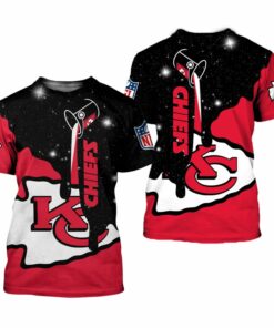 Nfl Kansas City Chiefs Limited Edition All Over Print T Shirt Size S-5xl New006010