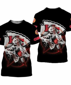 Nfl Kansas City Chiefs Limited Edition All Over Print T Shirt Unisex Size New010410