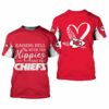 Nfl Kansas City Chiefs Limited Edition All Over Print T Shirt Unisex Size New018010