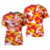 Nfl Kansas City Chiefs Limited Edition All Over Print T-Shirts Size S-5xl New004110