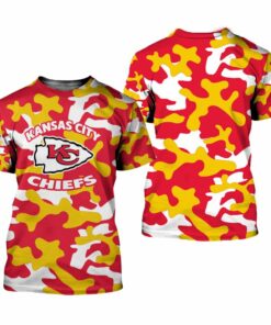 Nfl Kansas City Chiefs Limited Edition All Over Print T-Shirts Size S-5xl New004110