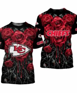 Nfl Kansas City Chiefs Limited Edition All Over Print T-Shirts Size S-5xl New005410