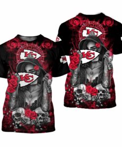 Nfl Kansas City Chiefs Limited Edition All Over Print T-Shirts Size S-5xl New008510