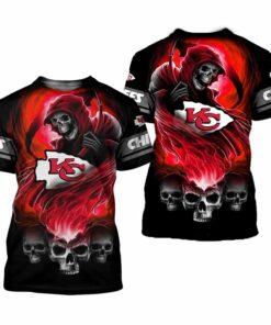 Nfl Kansas City Chiefs Limited Edition All Over Print T-Shirts Size S-5xl New008810