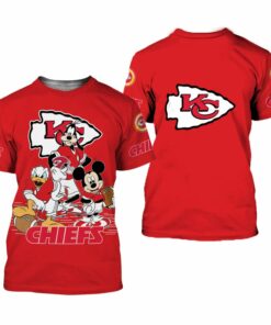 Nfl Kansas City Chiefs Limited Edition All Over Print T-Shirts Size S-5xl New009010