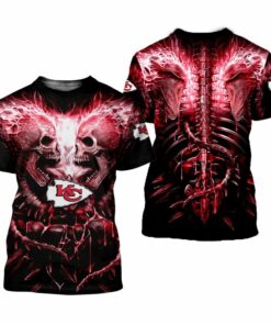 Nfl Kansas City Chiefs Limited Edition All Over Print T-Shirts Size S-5xl New010910