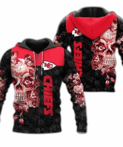 Nfl Kansas City Chiefs Limited Edition Zip Hoodie Hoodie Size S-5xl New005710